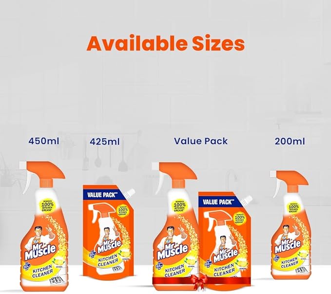 Mr. Muscle 5 in 1 Kitchen Cleaner - 500 ml