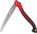 FLORA GUARD Folding Hand Saw 12-Inch, Heavy Duty SK5 Steel Pruning Saw with Hard Teeth for Wood Cutting, Tree Trimming, Camping & Gardening
