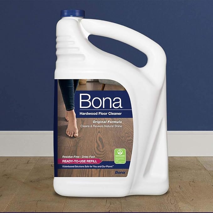 Cleaner, Hardwood Floor Refill Gallon, 1 gallon/128oz (Update Version)