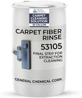 CarpetGeneral- Carpet Fiber Rinse & Odor Neutralizer Solution 53105|Prevent Browning, Bleeding & Odors with Top Carpet Cleaner Liquid|Carpet Fiber Rinse Professional Residue Attracting Agent 55 Gallon