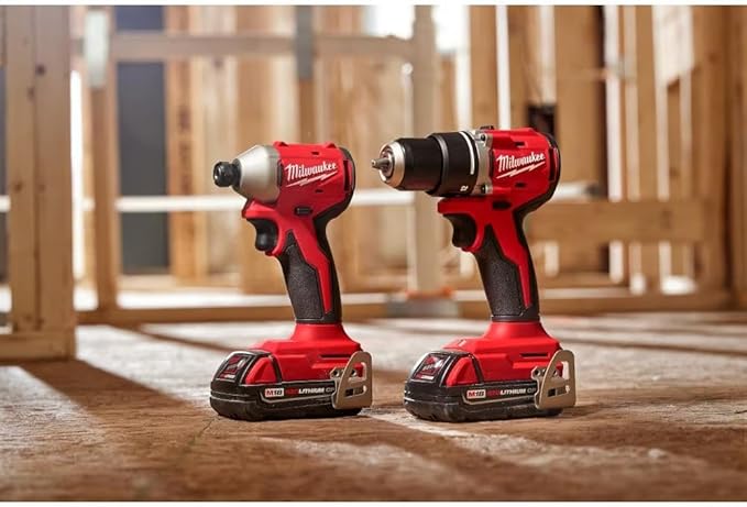 Milwaukee Electric - M18TRADE Compact BRUSHLESS 2-Tool Combo KIT