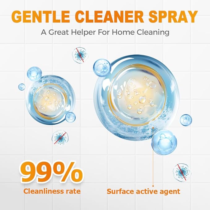 Kitchen Foam Cleaner, 2026 New Oven Grill Cleaner Spray, Multi Purpose Kitchen Cleaner, Household Convenient Spray Cleaner for Home (1, 17.59 fl-oz)