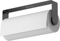 Mbillion Paper Towels Holder Under Cabinet Wall Mount and Self-Adhesive Paper Towel Rack for Kitchen Premium Grade SUS304 Stainless Steel Black