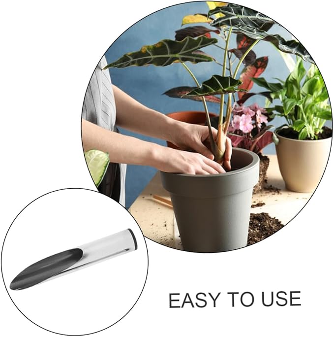 BESPORTBLE Bonsai Soil Soop, Stainless Steel Bucket Soil Scoop Garden Soil Scoop Bucket Shovel Bonsai Tool Soil Cup for Plant Flower Succulent