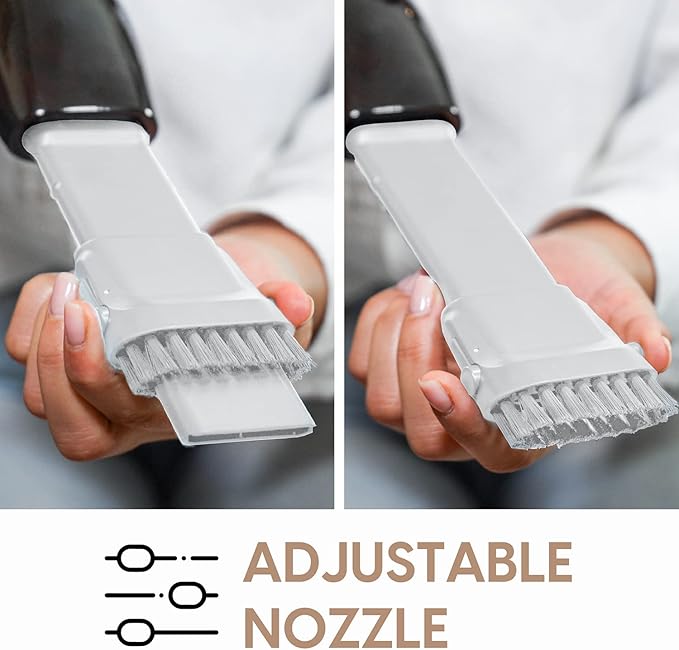 Starument Handheld Vacuum Cleaner - Cordless Vacuum Cleaner for Cleaning Dust, Dirt, Pet Hair Suction - Compact, Rechargeable & Wireless Device for Home, Office, Car - USB-C Cable (White)