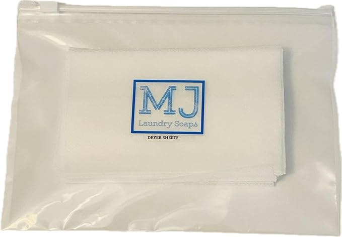 MJ Laundry Soaps Dryer Sheets Scented (Cocoa Butter)