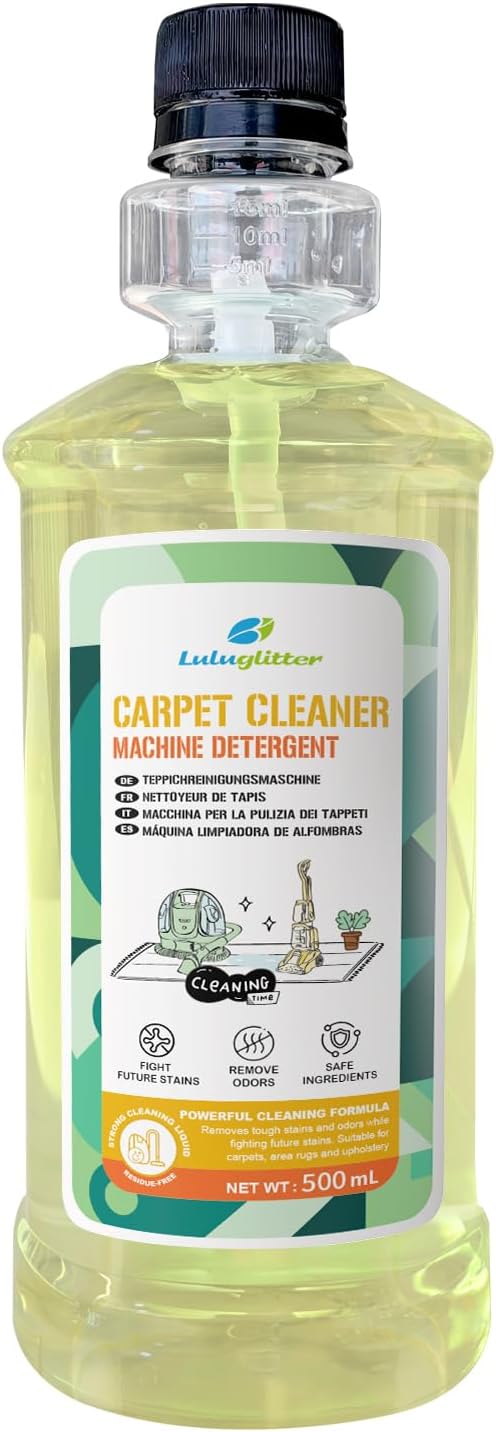Carpet Machine Cleaner Deep Clean Refresh Concentrated Stain and Odor Remover Full Size Carpet Cleaner Machine Formula Compatible with Bissell and other