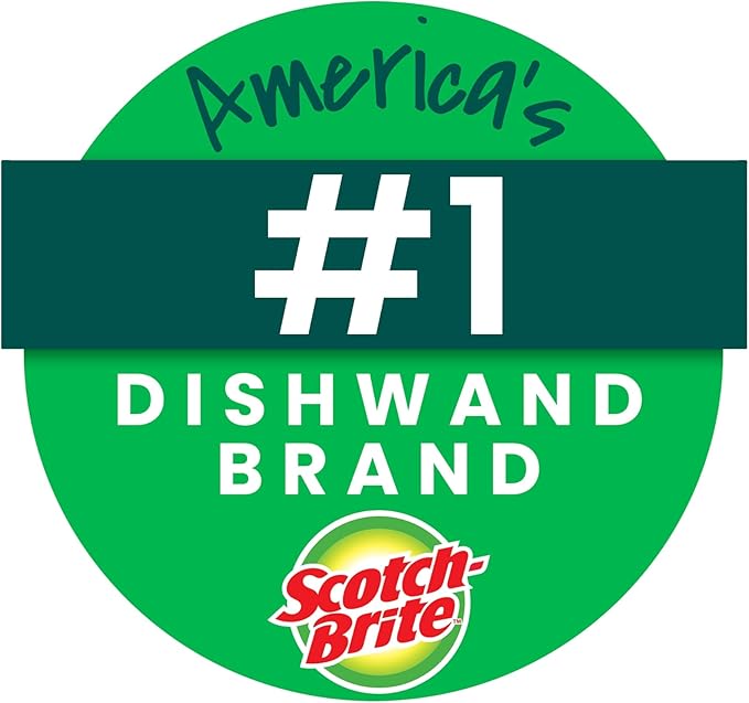 Scotch-Brite Non-Scratch Dishwand Refills, Fits All Scotch-Brite Dishwands, 10 Refills