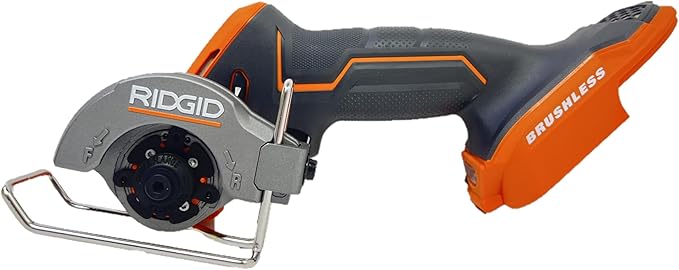 RIDGID 18V SUBCOMPACT BRUSHLESS Cordless 3 in. Multi-Material Saw Tool ONLY with 3 Cutting