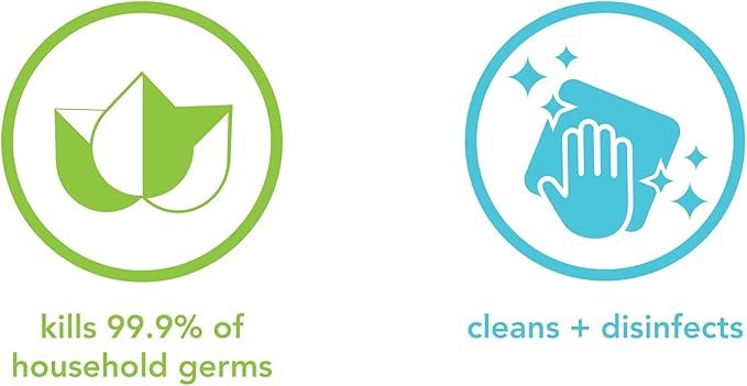Method Antibacterial Toilet Bowl Cleaner, Spearmint, Kills 99.9% of Household Germs, 24 Fl Oz (Pack of 6)