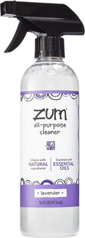 Zum by Indigo Wild All-Purpose Cleaner - Natural Multipurpose Cleaner Made with Essential Oils, Baking Soda & More - Lavender, 16 fl oz