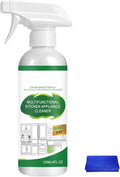 Multifunctional Kitchen Appliance Cleaner, Bonachtats Multi Function Kitchen Cleaner Spray, Remove Dirt, Gentle on Surfaces, Degreaser for Stove, Oven, Microwave & Stainless Steel (1)
