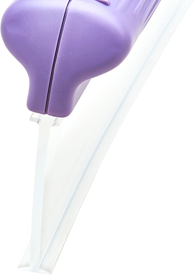 One Pass Classic 12" Waterblade Silicone T-Bar Squeegee Purple (WBL-OP2012CTY)
