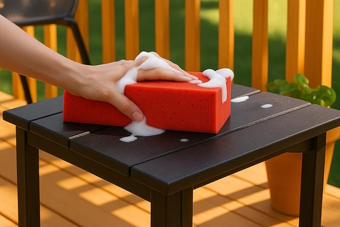 Multi-Purpose Sponges for Cleaning - Red 2 Pack, Large Sponges for Car Washing, Tile & Grout, All Purpose Cleaning