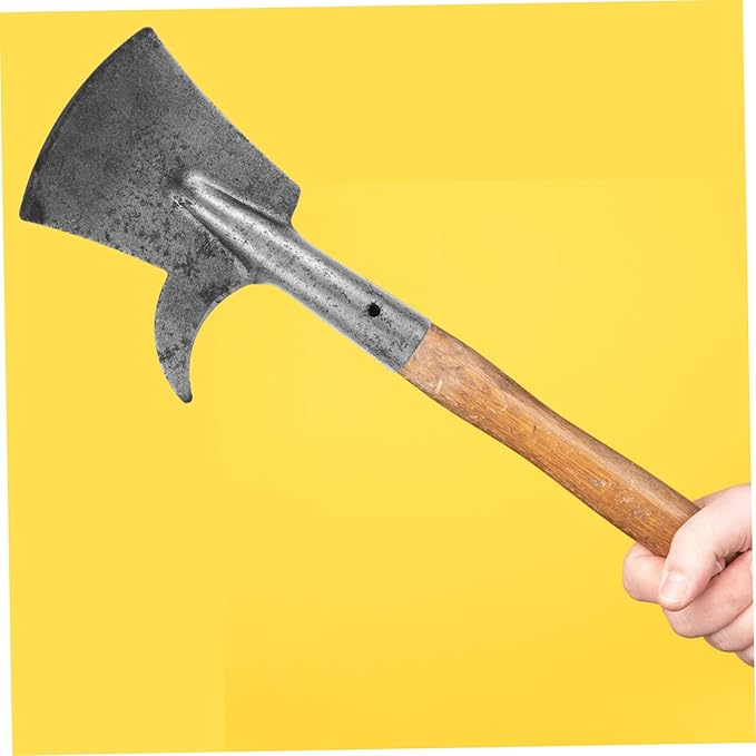 Tree Bark Scraper Tool Manganese Spade for Gardening and Weeding Multi-Functional Shovel Hook for Easy Debarking and Branch Removal