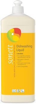 Sonett Organic Dishwashing Liquid (Calendula, 34 Fl.Oz (1 Count)) Certified Organically Grown