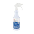 3M Glass Cleaner and Protector, Ready-To-Use, Each with a Trigger Sprayer, Quart, 12/Case