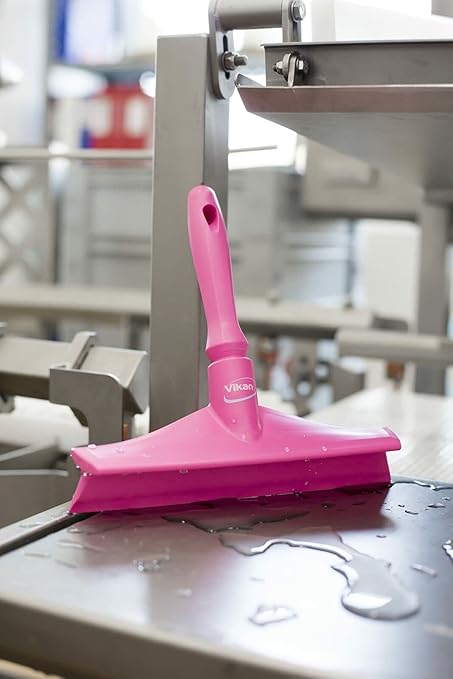 Vikan 71258 Squeegee,Ultra Hygiene,Table,10",PP/RB,PU