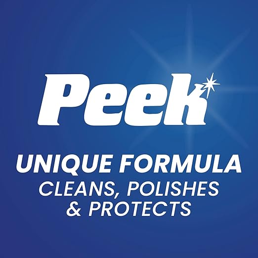 Tri-Peek Peek Polish, Multipurpose Metal Cleaner, Polish and Protect All Metals & Fibreglass, Aluminum, and Chrome Metal Polisher, Silverware, Glass & Acrylics Cleaner, 50ml Tube