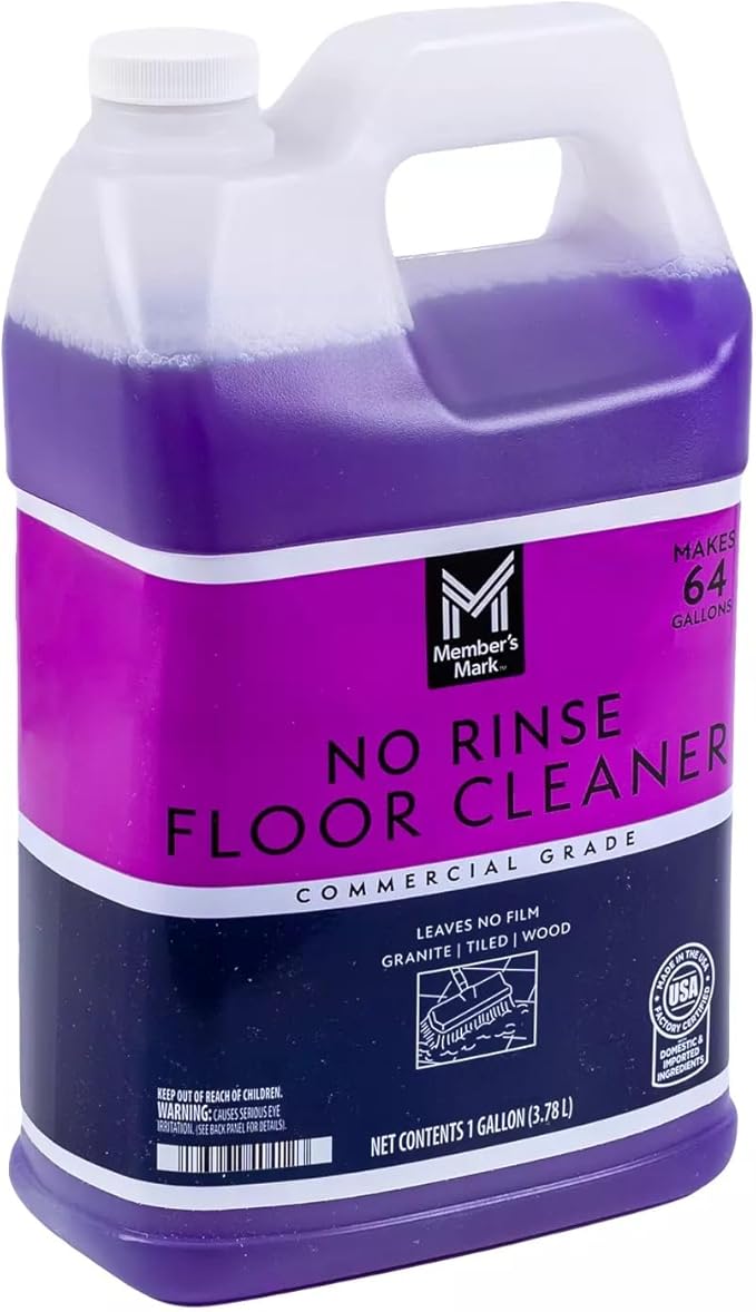 Member's Mark No Rinse Floor Cleaner, 1 Gallon