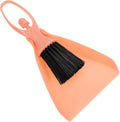 Small Broom and Dustpan Set for Small Animal Cages, Mini Handheld Cleaning Brush with Dustpan, Pink Pet Cage Accessory for Hamsters, Rabbits, Guinea Pigs, and Chinchillas