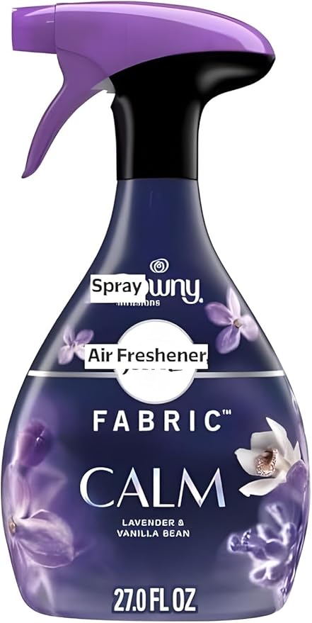 Fabric Spray Air Freshener, Odor-Fighting Fabric Refresher, Downys Calm, Lavender & Vanilla Bean 27 fl oz