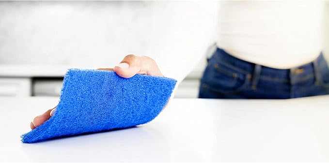 Scotch-Brite Zero Scratch Scouring Pad, Effective + Gentle Dish Scrubber for Household Cleaning, 30 Scrub Pads for Dishes, Nonstick Pots and Pans, Glass, Tubs, Showers, Reusable & Durable