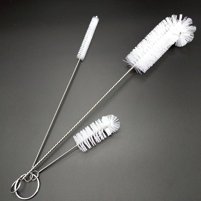 Living and Giving 3Pcs Set of Bottle Brush Flexible Cleaning Brushes Kitchen Nylon Multifunction Clean Brush Set