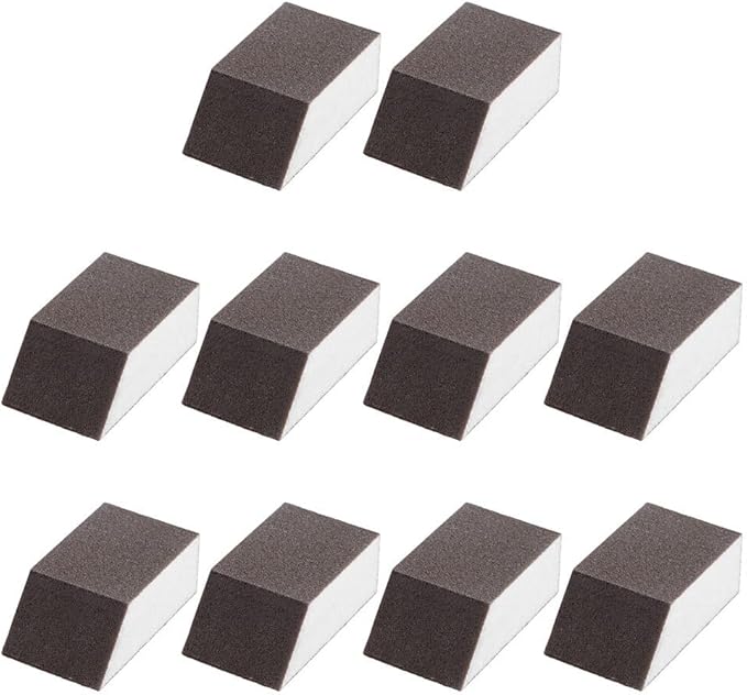 10Pcs Pot Scrub Sponge Kitchen Cleaning Sponge Kitchen Emery Sponge Dish Sponges Kitchen Carborundum Sponge Kitchen Supplies for Home Restaurant