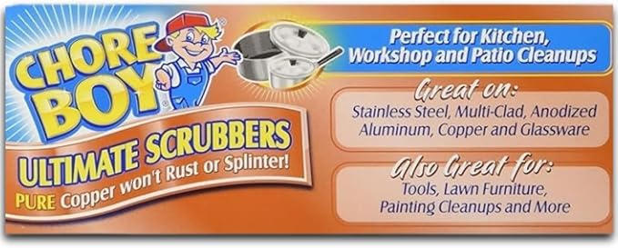 Chore Boy Copper Scouring Pad-2ct
