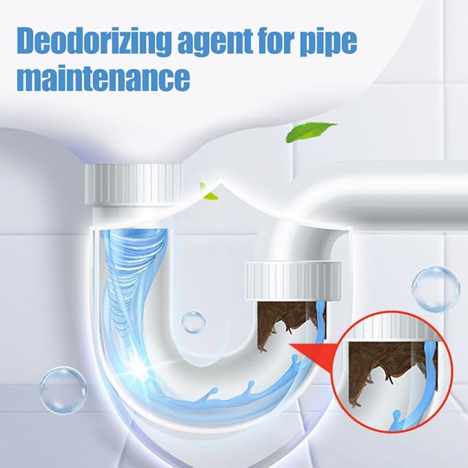 2026 New Sink Drain Cleaner, Multi-functional Powerful Pipe Unclogging Agent, Sink and Drains Cleaner Foam Cleaner for Kitchen Toilet and Pipes Cleaning Tool (3Set)