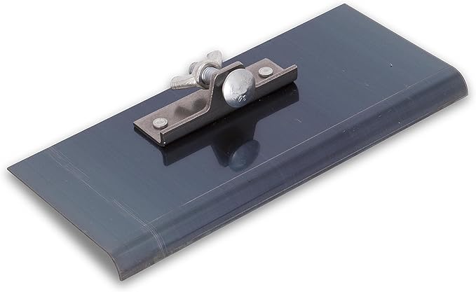 MARSHALLTOWN 2-Way Walking Edgers, 152mm Width, 229mm Length, Blue Steel, 16mm Lip, 13mm Radius, Narrow 2-Way Bracket, Made in the USA, 4137