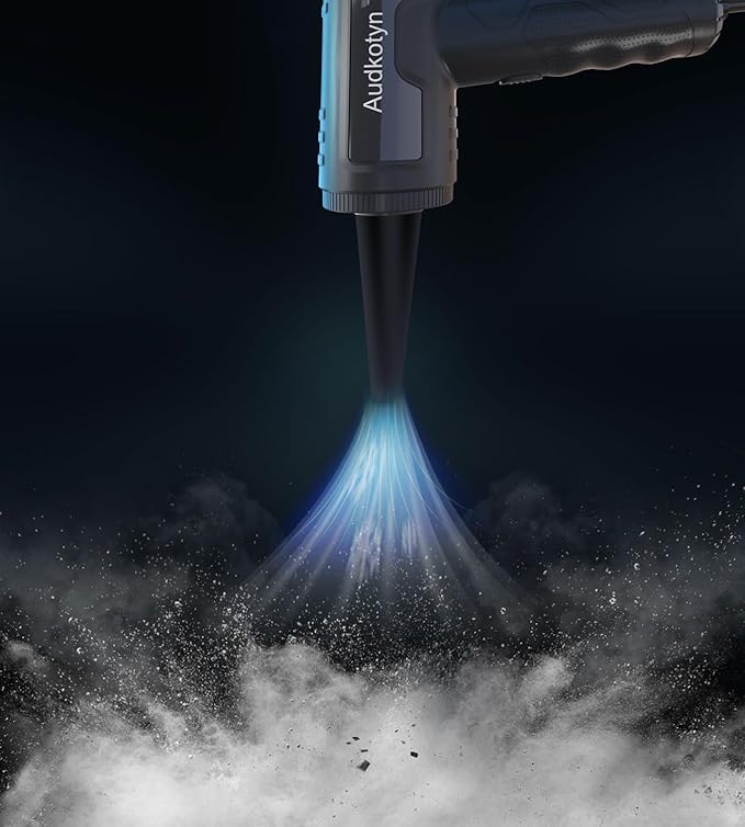 Air Duster - Electric Air Blower - 5.74 oz High Power Cleaning for Computer - PC - stepless Speed Control Compressed Air