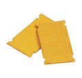 Walter 54B028 High Conductivity Standard Cleaning Pads - (Pack of 10) 3-35/64 in. X 1-31/32 in. Foldable, Double Sided Scouring Pads. Welding Pads