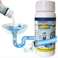 Pipe Dredge Deodorant, Powerful Sink Drain Cleaner Pipe Dredging Agent Sewer Toilet Dredge Powder Cleanser Dredge Agent for Kitchen Toilet Pipeline Quick Cleaning Tool