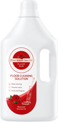 Floor Cleaning Solution Compatible With Tineco/Bissell/Dreame And Shark, Fragrance Deodorization, Deep Cleans for Multiple Hard Floors, Suitable With Cordless Wet/Dry (【Rose】, 2.51 Liter)