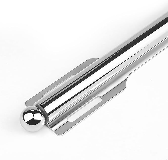 FIRJOY 12" Valet Rod for Closet Pull Out (2 Pack, Chrome)