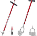Garden Weasel 2-Piece Weed & Edge Kit | for Easy Weed Removal and Sculpting Garden Beds, Patios, and Sidewalks | Gardening Bundle for Lawn Care | 90710-A