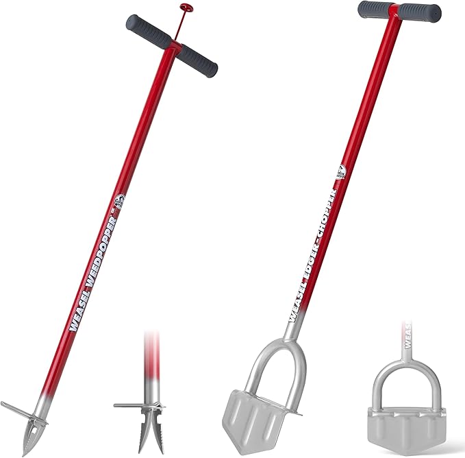 Garden Weasel 2-Piece Weed & Edge Kit | for Easy Weed Removal and Sculpting Garden Beds, Patios, and Sidewalks | Gardening Bundle for Lawn Care | 90710-A