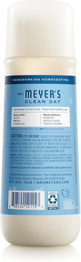 Mrs. Meyer's Clean Day Laundry Scent Boosters, Rain Water Scent, 18oz