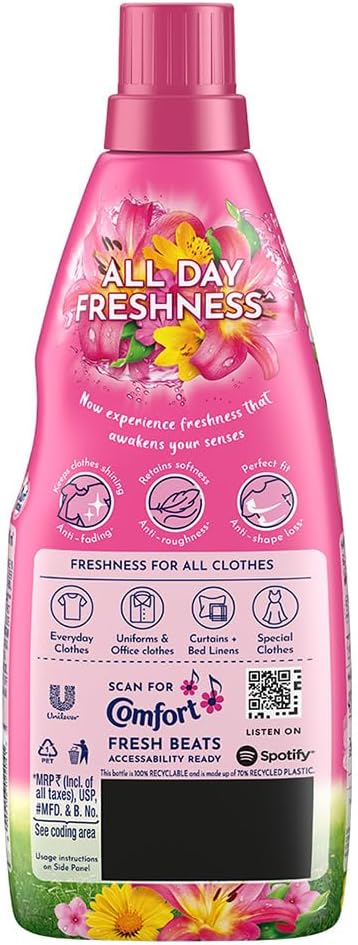 Comfort After Wash Lily Fresh Fabric Conditioner - 860 ml
