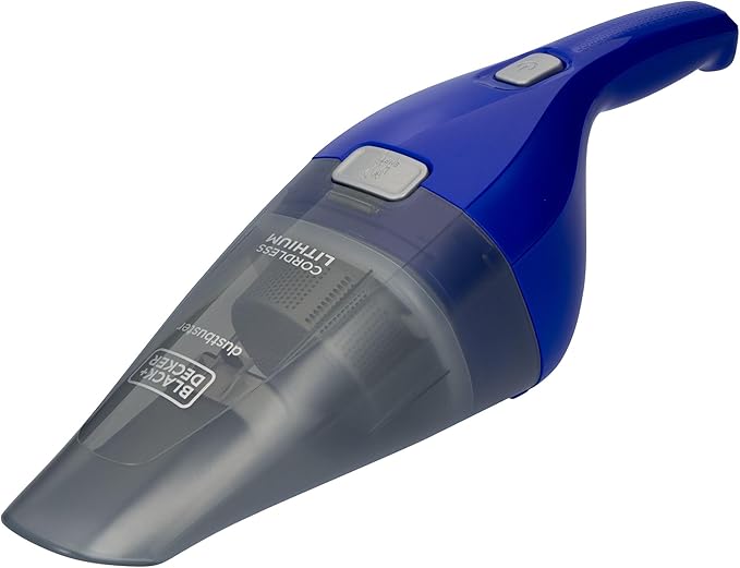 BLACK+DECKER DUSTBUSTER QuickClean Cordless Handheld Vacuum, Home and Car Vacuum with Charger (HNVC115J22)