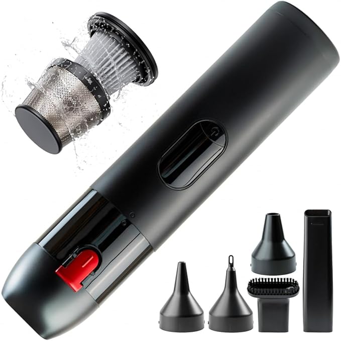Cordless Handheld Vacuum Cleaner - Portable Cordless Vacuum - Versatile Cordless Vacuum Cleaner for Home and Car - Wireless Vacuum for Home & Car - Vacuum Cleaner - Hand Held Vacuum by Notilus