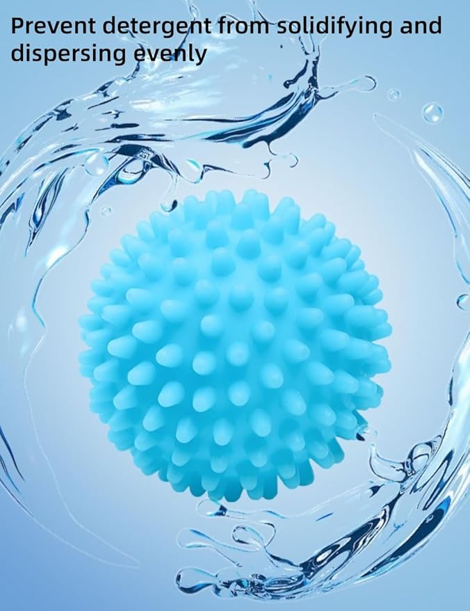 uvbws4PCSReusable Laundry Dryer Balls - Eco Friendly Fabric Softener Alternatives Soften and Fluff Laundry Wrinkle Release， Anti Static Dryer Drying Balls for Laundry