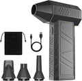 YOTON Compressed Air Duster 110,000 RPM, Cordless Electric Air Duster Replaces Canned Air Spray, Rechargeable 3-Gear Keyboard Cleaner, Air Blower for Computer, Laptop, Camera, Car & Outdoor