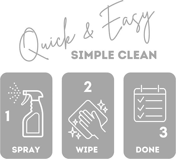 Quick Shine Multi Surface Floor Cleaner Daily Care 24oz, 6Pk | Ready to Use, Dirt Dissolving, Streak Free, No Rinse | Use on Hardwood, Laminate, Luxury Vinyl Plank LVT, Tile & Stone | Safer Choice