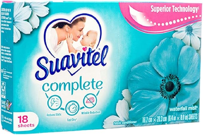 Dryer Sheets Waterfall Mist 18 ct