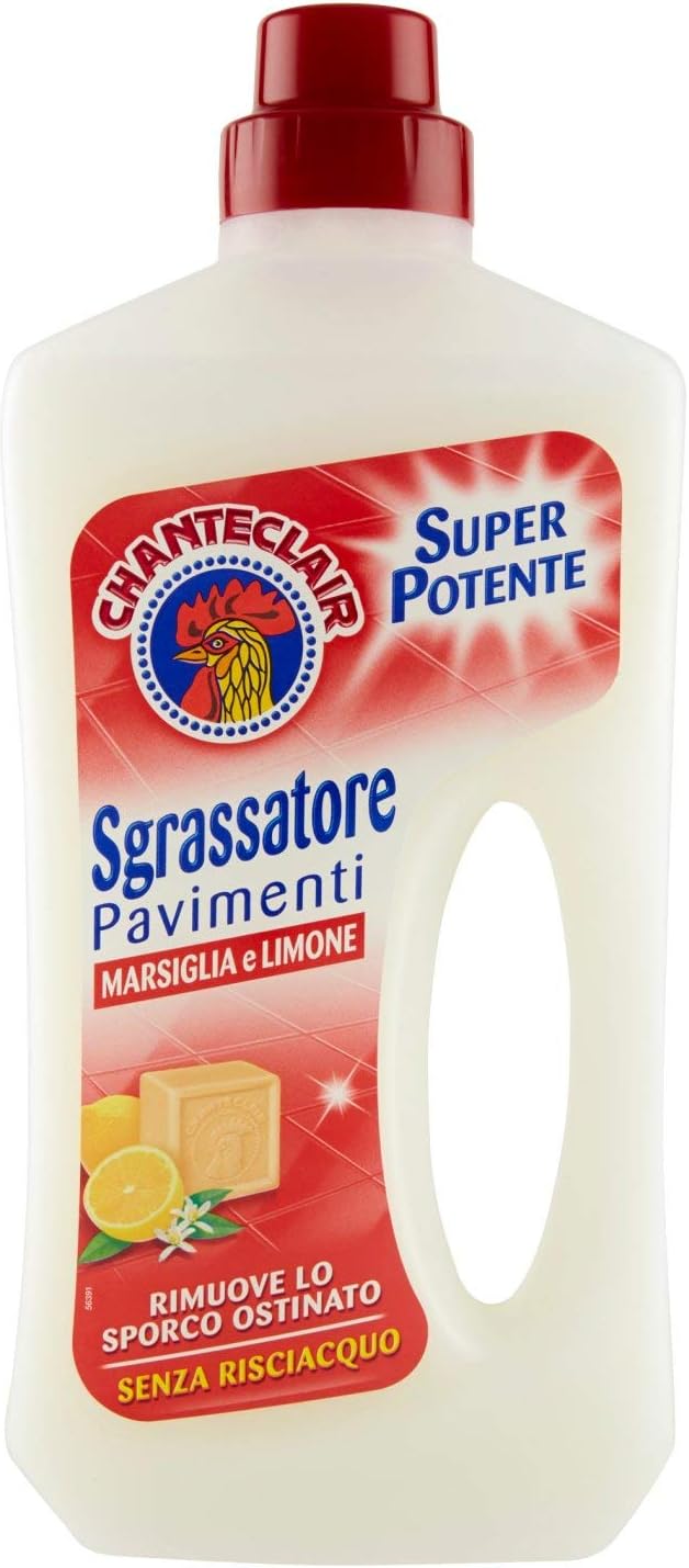 Chanteclair Floor Cleaning Degreaser , Large Surfaces Marseille and Lemon - 750 ml / 25,3 oz
