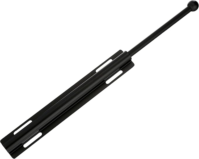12" Valet Rod Standard for Closet (Matte Black)