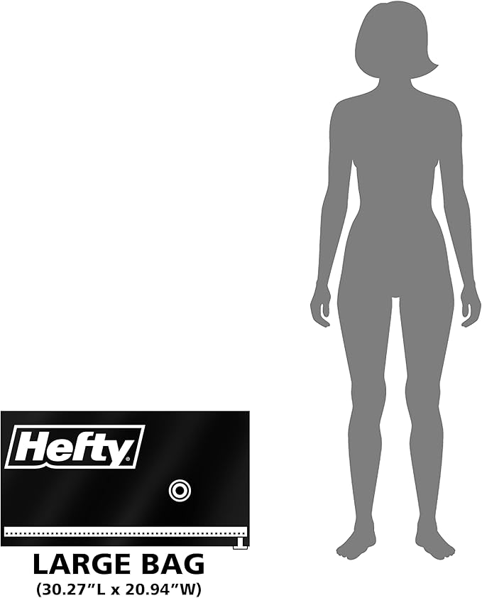 Hefty MAX Shrink-Pak Vacuum Seal Storage Bags for Clothing, Travel, Bedding | Tear & Water Resistant, Dual-Valve Space Saver Compression Bags - Large, 4-Pack